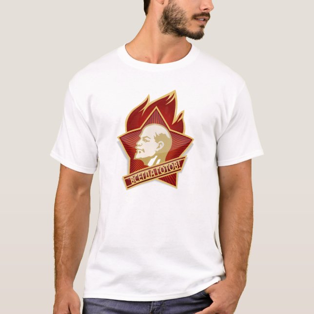 BanbrytareorganisationsVladimir Lenin socialist T-shirt (Framsida)