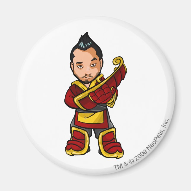 Bancha Ninja Shenkuu Personalspelare Magnet (Framsidan)