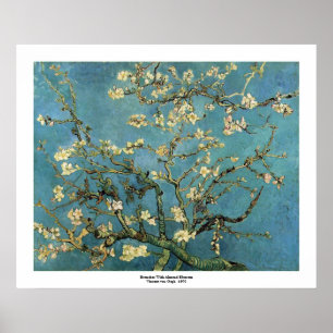 Banches med mandelblommar av Vincent Van Gogh Poster