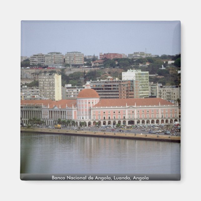 Banco Nacional de Angola, Luanda, Angola Magnet (Framsidan)