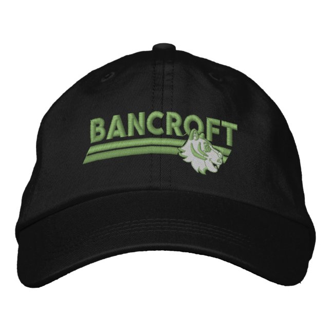 Bancroft Baseball Cap Broderad Keps (Framsida)