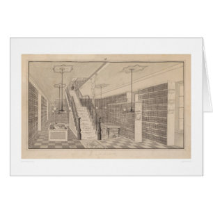 Bancroft bibliotek på den Valencia gatan 1538 Hälsningskort