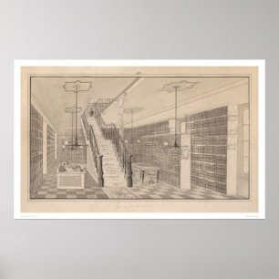 Bancroft Bibliotek vid 1538 Valencia Street (1420) Poster