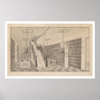 Bancroft Bibliotek vid 1538 Valencia Street (1420) Poster