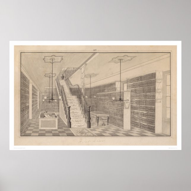 Bancroft Bibliotek vid 1538 Valencia Street (1420) Poster (Framsidan)