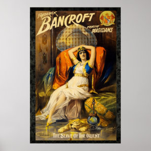 Bancroft: Prince of Magicians Reissue Vintage 36 x Poster