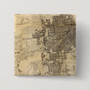 Bancroft's officiell Guide Karta of San Francisco Knapp