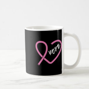 Band 1 för bröstcancerbekämpning kaffemugg