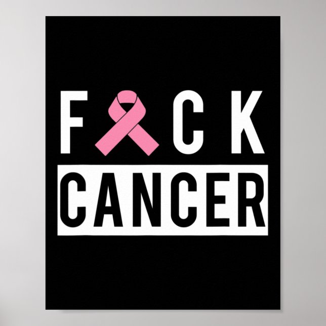 Band 1 för bröstcancerbekämpning poster (Framsidan)