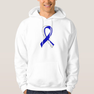 Band 3 för ALS-blåttvit Sweatshirt