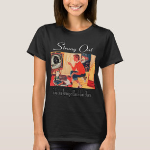 Band Album Strängad Suburban Tonårstörhet B T Shirt