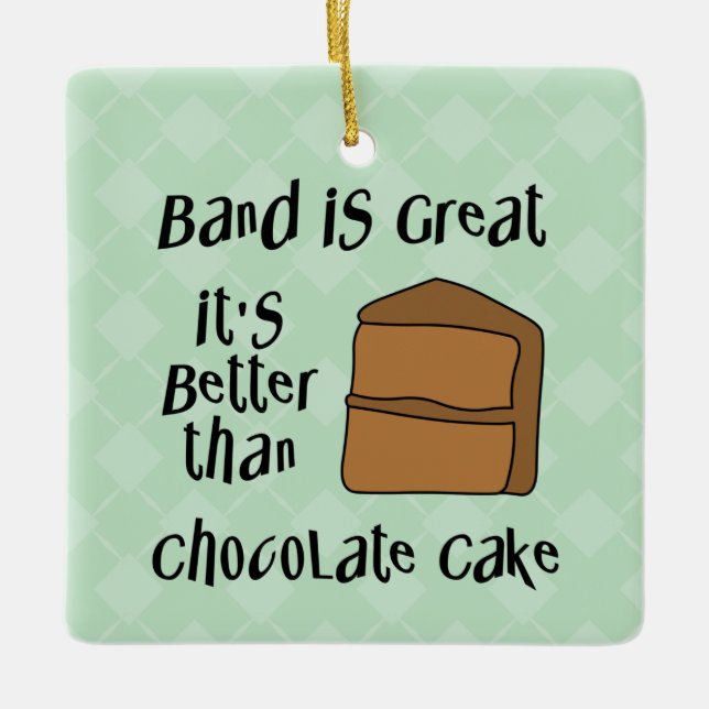 Band är Underbart Julgransprydnad Keramik (Framsida)