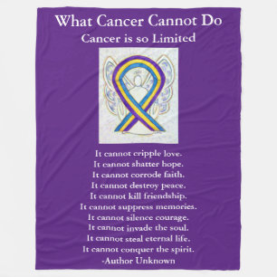 Band Art Chemo Blanket Fleecefilt