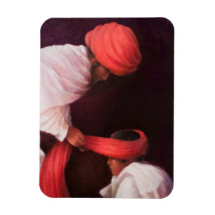 Band av en Turban 2010 Magnet