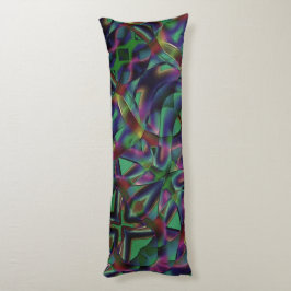 Band av mörkare, färgstarka kroppskudde