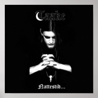 Band Black metall Död tung trash Goth Album Poster