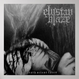 Band Black metall Död tung trash Goth Album Poster