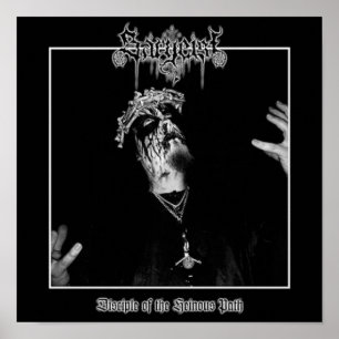 Band Black metall Död tung trash Goth Album Poster