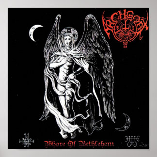 Band Black metall Död tung trash Goth Album Poster