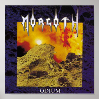 Band Black metall Död tung trash Goth Album Poster