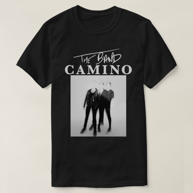 Band Camino Merch Band Camino Sticker T Shirt (Design framsida)