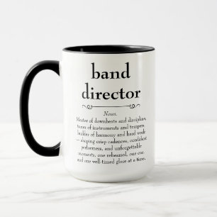 Band Director Definition Tack Gift Mugg