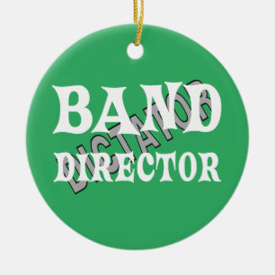 Band Director Dictator Julgransprydnad Keramik