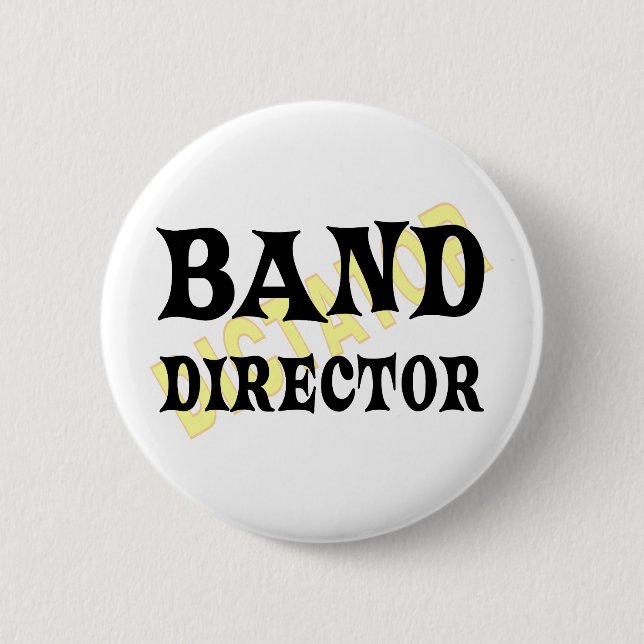Band Director Dictator Knapp (Framsida)