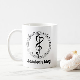 Band Director Musician Music Gift Kaffemugg