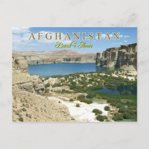 Band-e Amir, Afghanistan Vykort