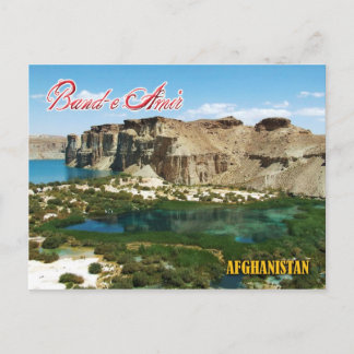 Band-e Amir, Afghanistan Vykort