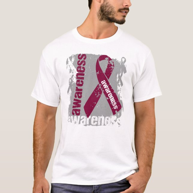 Band för AmyloidosismedvetenhetGrunge T-shirt (Framsida)