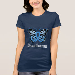 Band för Apraxiafjärilsmedvetenhet Tee Shirt