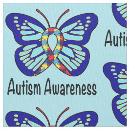 Band för Autismfjärilsmedvetenhet Tyg