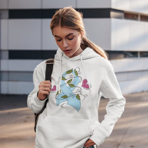 Band för blå medvetenhet t shirt