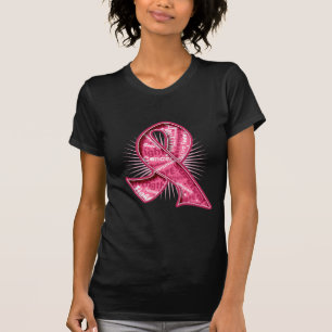 Band för bröstcancersloganWatermark Tee