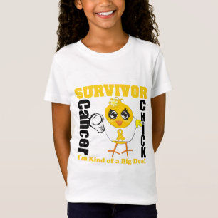 Band för chick för barndomcanceröverlevande t-shirt