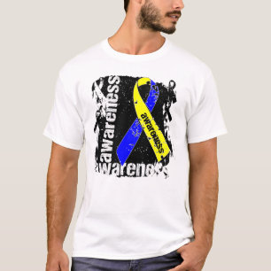 Band för Down Syndrome medvetenhetGrunge T-shirt