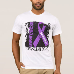 Band för Grunge för Alzheimers sjukdommedvetenhe Tee Shirt