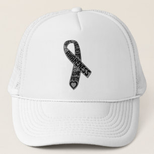 Band för hjärncancerslogan keps
