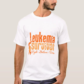 Band för Leukemiaöverlevandeblomma T Shirt