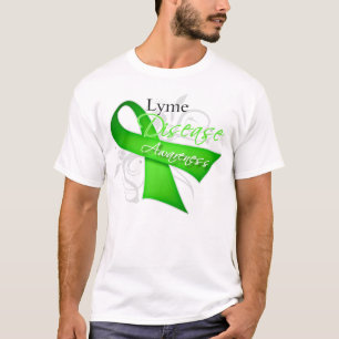 Band för Lyme sjukdommedvetenhet Tee Shirt