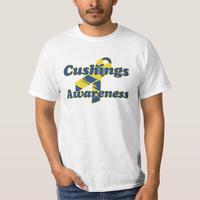 Band för medvetenhet om Cushings Tee Shirt (Framsida)