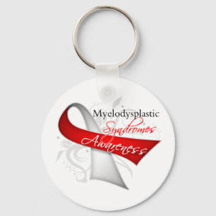Band för Myelodysplastic syndrommedvetenhet Nyckelring