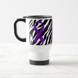 Band för sebra w/Purple Resemugg