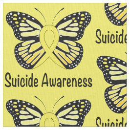 Band för självmordfjärilsmedvetenhet tyg