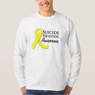 Band för självmordförhindrandemedvetenhet t shirt
