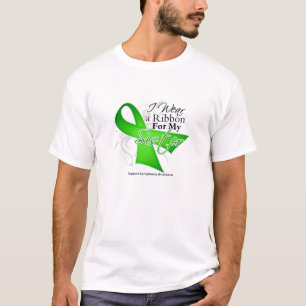 Band för systerlimefruktgrönt - lymfkörtelcance t shirt