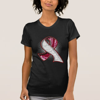 Band för Watermark för halscancerslogan T-shirt