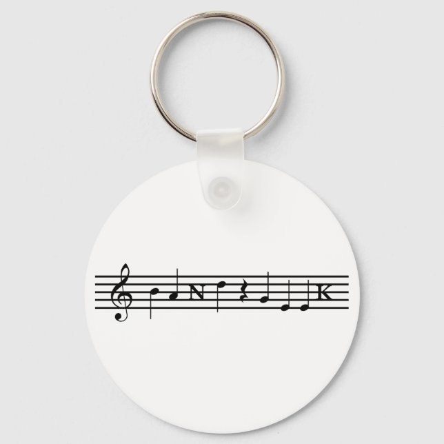 Band Geek Keychain Nyckelring (Framsida)